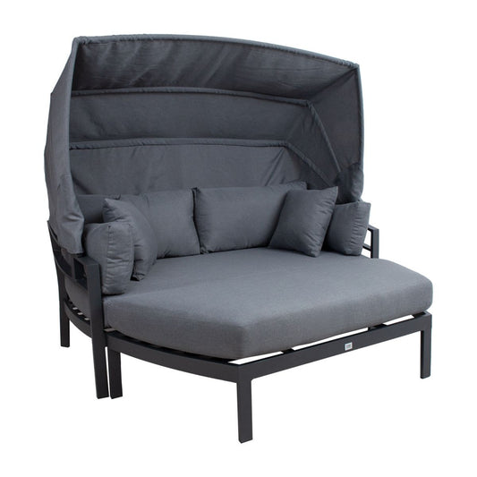 Garden Sofa East Peebles | size: Length: 182cm, Height: 72.5cm, Depth: 82cm | color: Gray | image: 1 | variant: 1005591