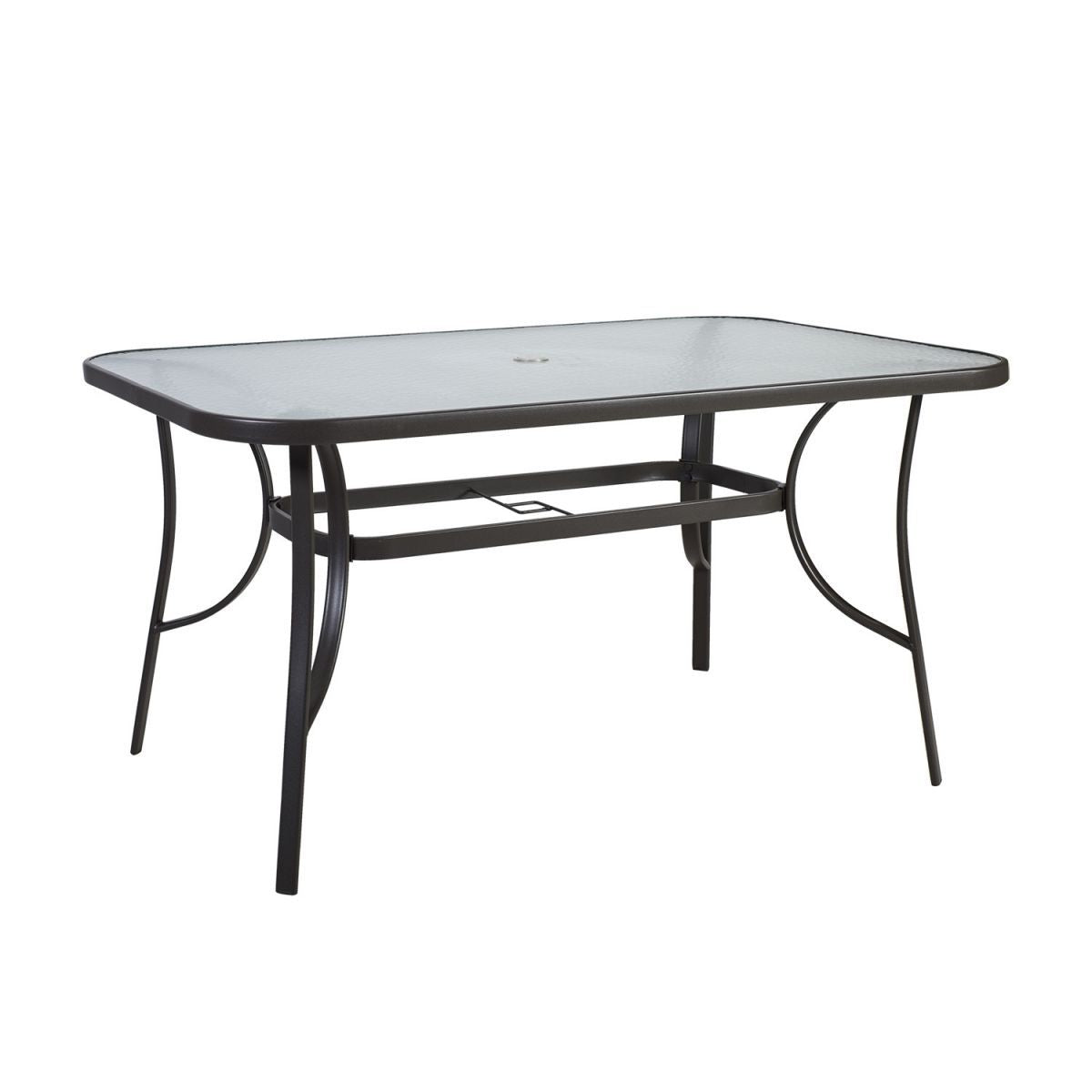 Garden Table Bracknell | size: Length: 150cm, Width: 90cm, Height: 70cm | color: Brown | image: 1 | variant: 1004880