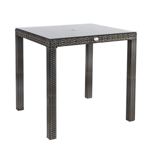 Garden Table Didcot | size: Length: 73cm, Width: 73cm, Height: 71cm | color: Brown | image: 1 | variant: 1000611