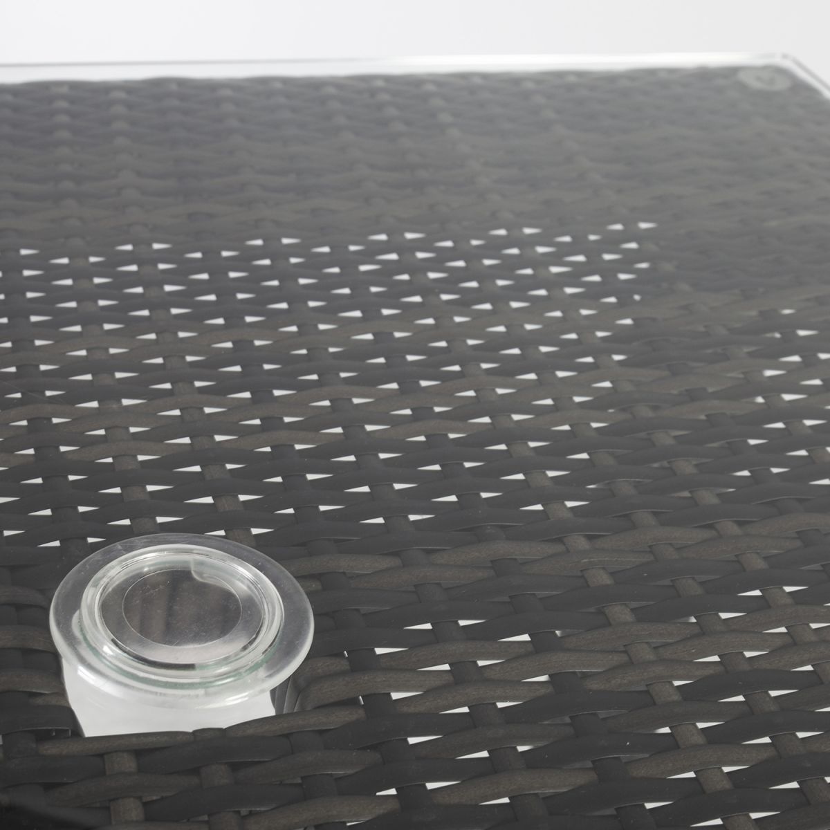 Garden Table Didcot | size: Length: 73cm, Width: 73cm, Height: 71cm | color: Brown | image: 3 | variant: 1000611