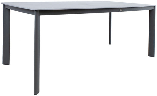 Garden Table East Cwmbran | size: Length: 180cm, Width: 90cm, Height: 75cm | color: Gray | image: 1 | variant: 1005618