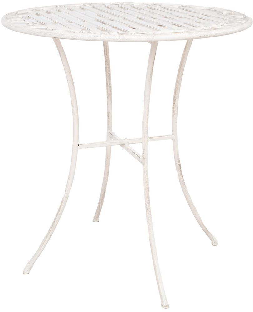 Garden Table East Granada | size: Height: 75cm, Diameter: 70cm | color: White | image: 1 | variant: 1006218