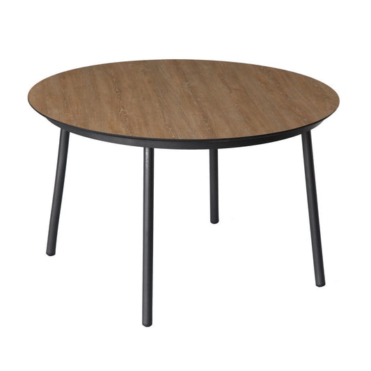 Garden Table East Horncastle | size: Length: 120cm, Width: 120cm, Height: 74cm, Diameter: 120cm | color: Natural | image: 1 | variant: 1004896