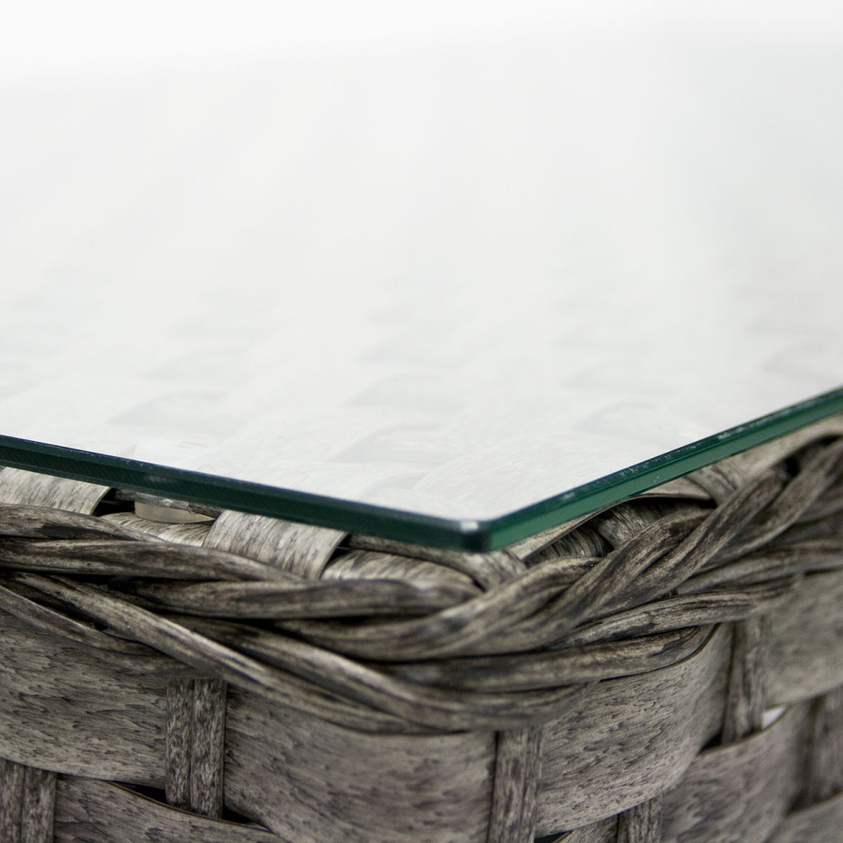 Garden Table East Inverness | size: Length: 105cm, Width: 51cm, Height: 39cm | color: Gray | image: 1 | variant: 1005171