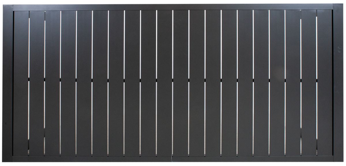 Garden Table East Peebles | size: Length: 176cm, Width: 100cm, Height: 73cm | color: Gray | image: 2 | variant: 1005626