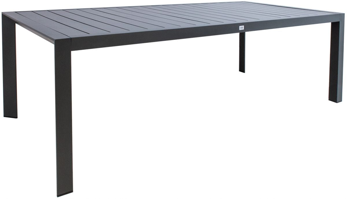 Garden Table East Peebles | size: Length: 216cm, Width: 100cm, Height: 73cm | color: Gray | image: 1 | variant: 1005627