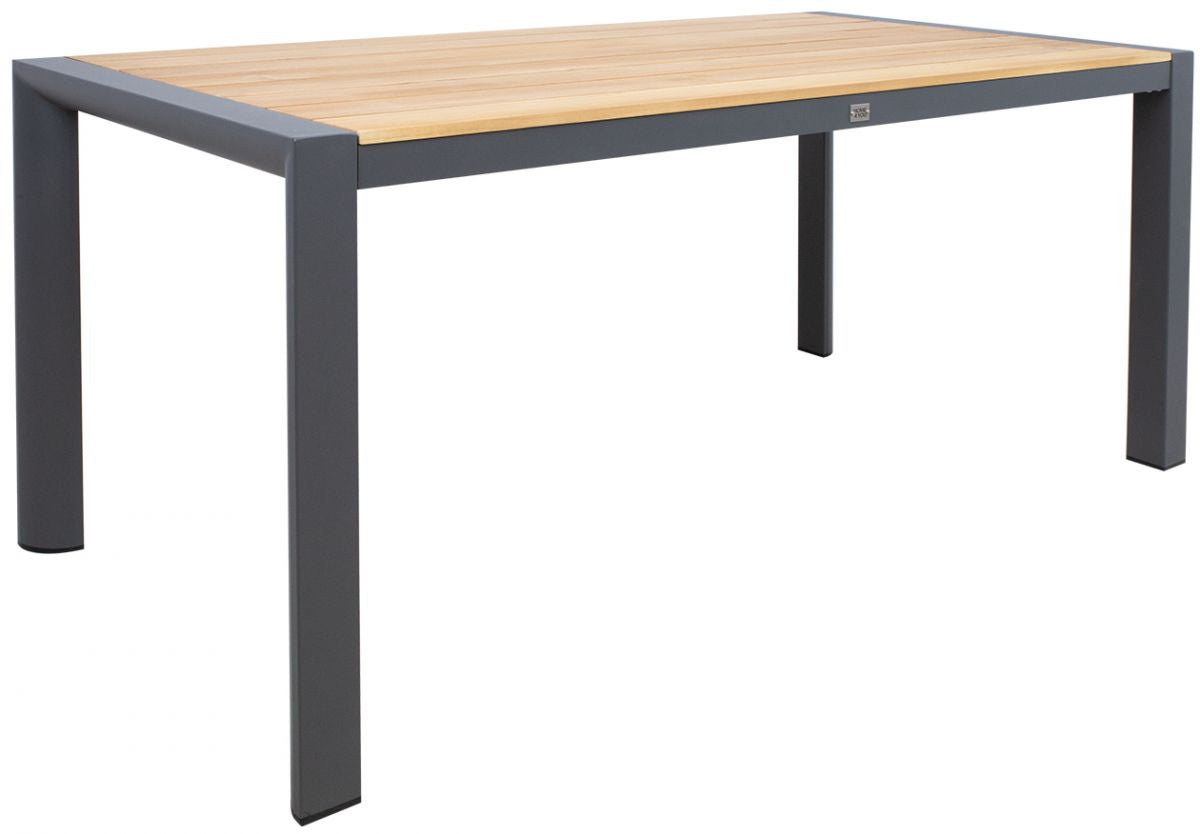 Garden Table East Pontypool | size: Length: 180cm, Width: 80cm, Height: 75cm | color: Oak | image: 1 | variant: 1005625