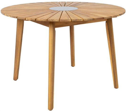 Garden Table East Valencia | size: Height: 75cm, Diameter: 110cm | color: Brown | image: 1 | variant: 1006212