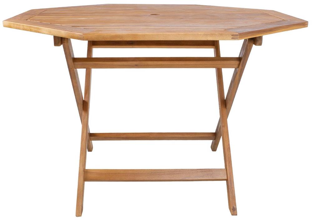 Garden Table East Warwick | size: Height: 72cm, Diameter: 120cm | color: Brown | image: 2 | variant: 1006214
