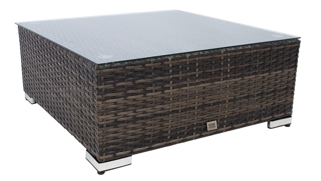 Garden Table Newbury | size: Length: 71cm, Width: 71cm, Height: 30cm | color: Brown | image: 0 | variant: 1000602