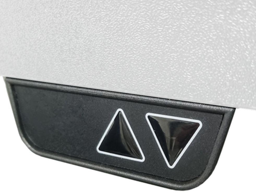 Height Adjustable Desk East Stratford | size: Length: 70cm, Width: 140cm, Height: 117.5cm | color: Black / Black | image: 2 | variant: 1004721