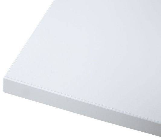 Height Adjustable Desk Top Bologna | size: Length: 160cm, Width: 80cm | color: White | image: 1 | variant: 1001730