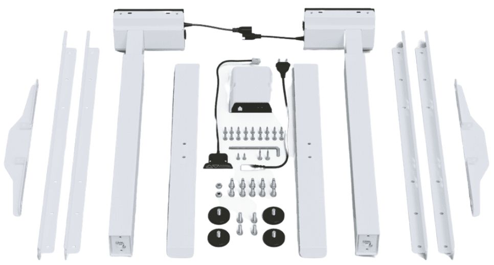 Height Adjustable Table Legs East St Ives | color: Gray | image: 3 | variant: 1004748