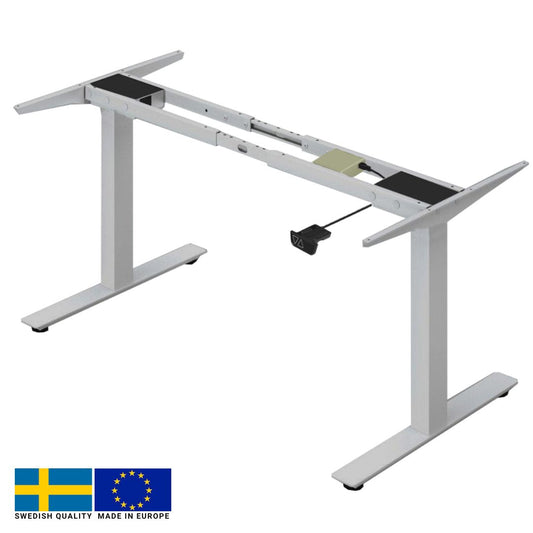 Height Adjustable Table Legs Leatherhead | color: Gray | image: 1 | variant: 1004756