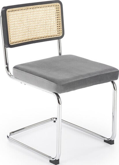 Kitchen Chair Bilbao | size: Width: 53cm, Height: 84cm, Depth: 60cm | color: Gray | image: 0 | variant: 1002491