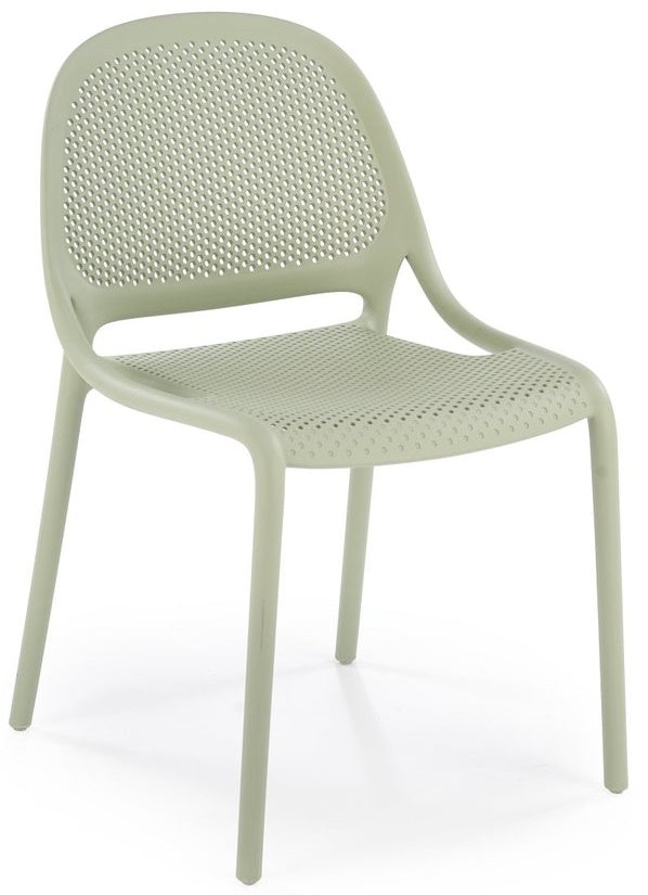 Kitchen Chair Brest | size: Width: 50cm, Height: 80cm, Depth: 56cm | color: Green | image: 0 | variant: 1002629