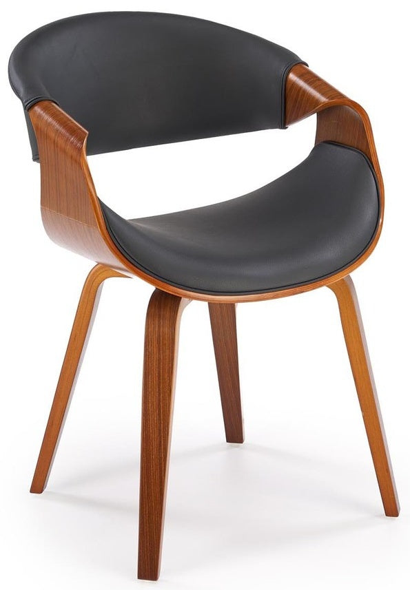 Kitchen Chair Clermont | size: Width: 55cm, Height: 77cm, Depth: 55cm | color: Black | image: 0 | variant: 1002618