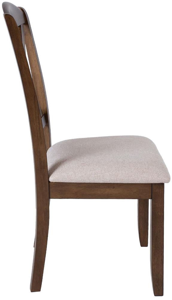 Kitchen Chair East Belgrade | size: Width: 47cm, Height: 99cm, Depth: 55cm | color: Brown | image: 4 | variant: 1006148