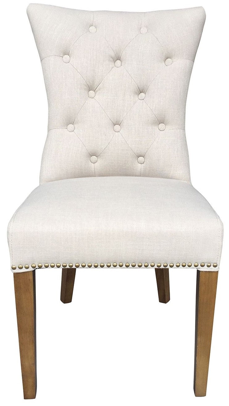 Kitchen Chair East Berkhamsted | size: Width: 55cm, Height: 99cm, Depth: 68cm | color: Beige | image: 2 | variant: 1005129