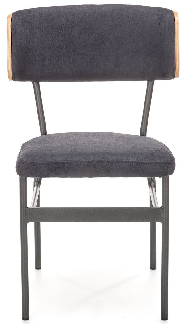 Kitchen Chair East Brackley | size: Width: 50cm, Height: 82cm, Depth: 53cm | color: Black | image: 5 | variant: 1007463