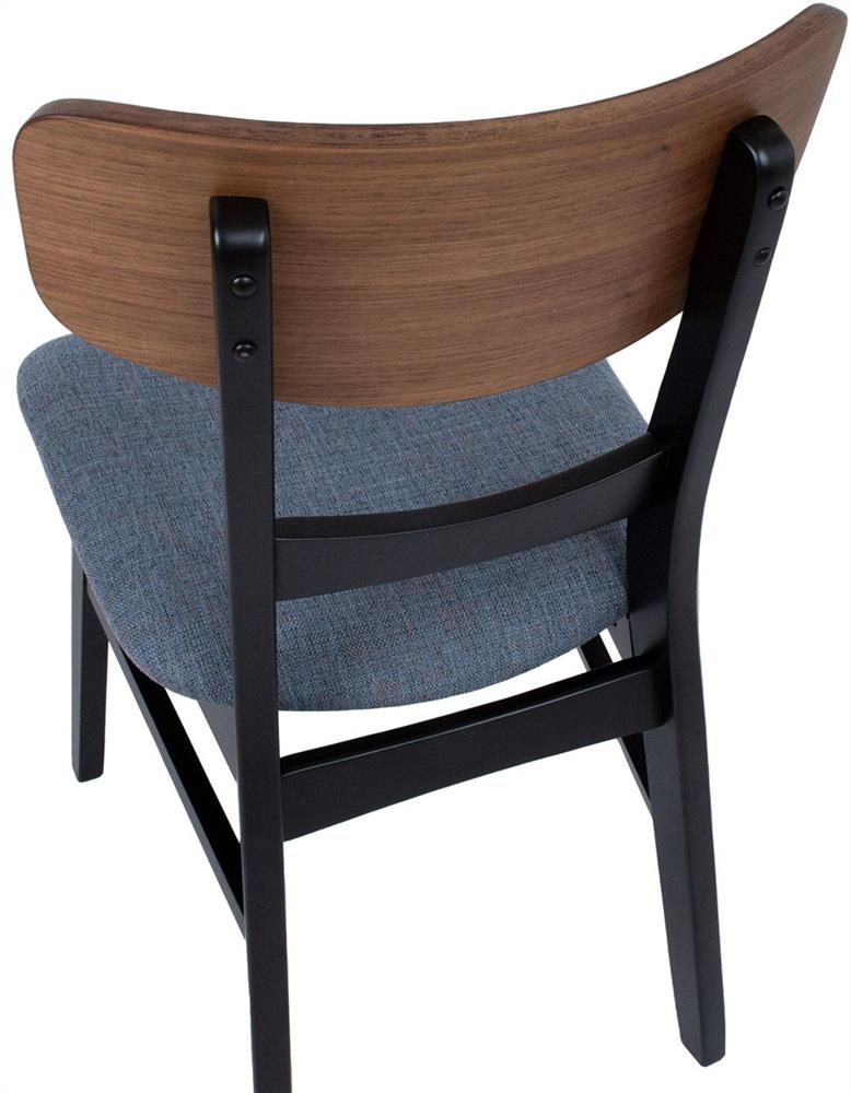 Kitchen Chair East Jonava | size: Width: 47cm, Height: 78cm, Depth: 52cm | color: Black | image: 7 | variant: 1006151