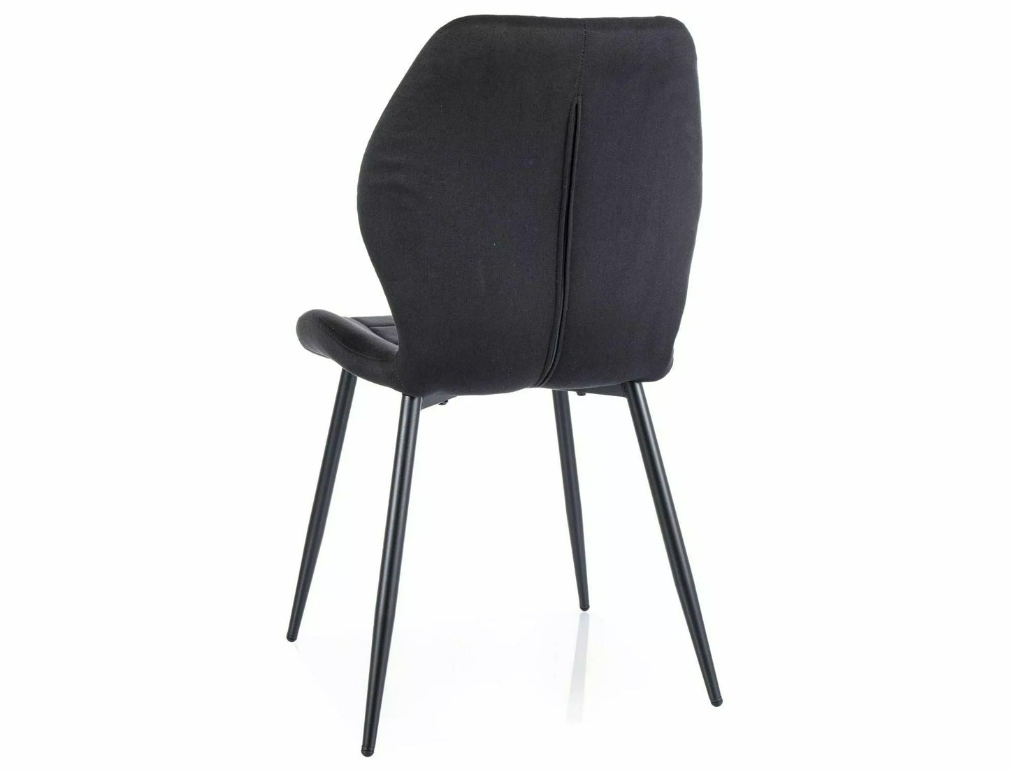 Kitchen Chair El Paso | size: Width: 48cm, Height: 86cm, Depth: 41cm | color: Black | image: 2 | variant: 1003857