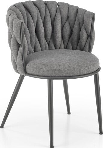 Kitchen Chair Gijon | size: Width: 57cm, Height: 79cm, Depth: 60cm | color: Gray | image: 0 | variant: 1002510