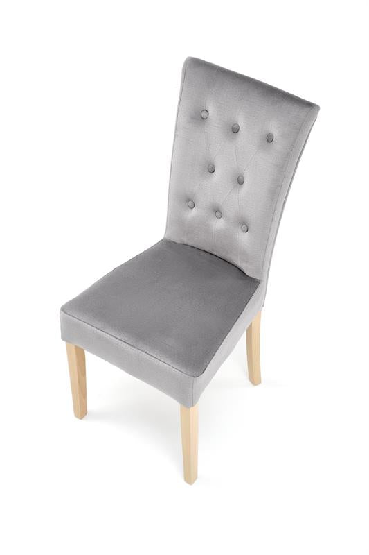 Kitchen Chair Grenoble | size: Width: 48cm, Height: 98cm, Depth: 69cm | color: Gray | image: 9 | variant: 1002601