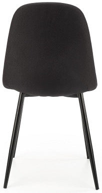 Kitchen Chair K449 | size: Width: 43cm, Height: 87cm, Depth: 47cm | color: Black | image: 5 | variant: 1016786