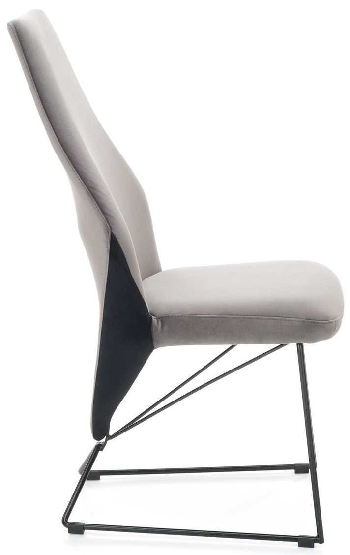 Kitchen Chair K485 | size: Width: 44cm, Height: 96cm, Depth: 63cm | color: Gray | image: 5 | variant: 1016805