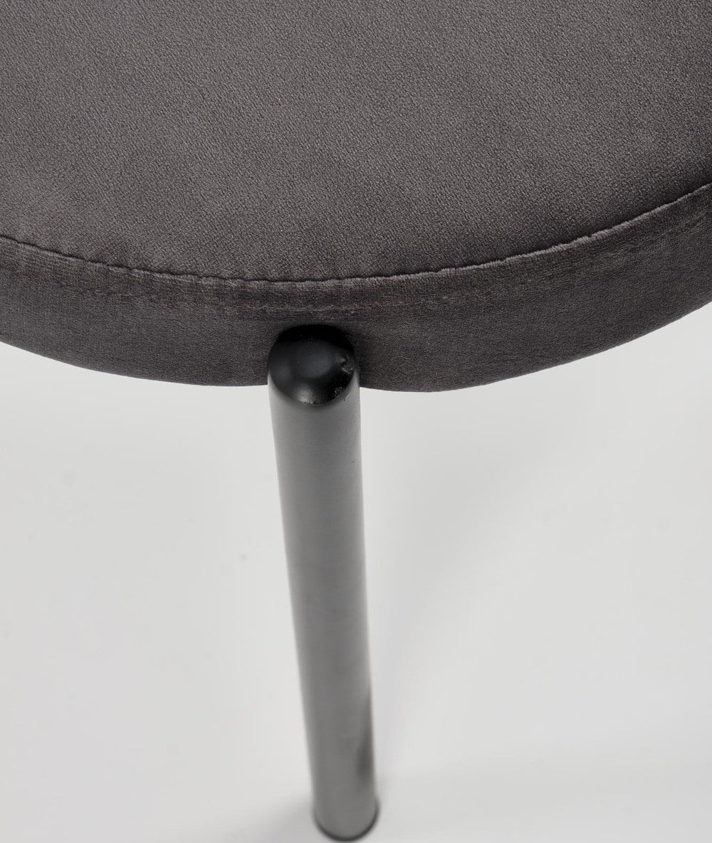 Kitchen Chair K509 | size: Width: 42cm, Height: 80cm, Depth: 48cm | color: Gray | image: 9 | variant: 1003399