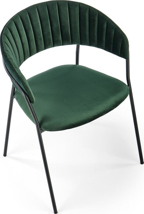 Kitchen Chair Larnaca | size: Width: 57cm, Height: 79cm, Depth: 54cm | color: Green | image: 3 | variant: 1002348