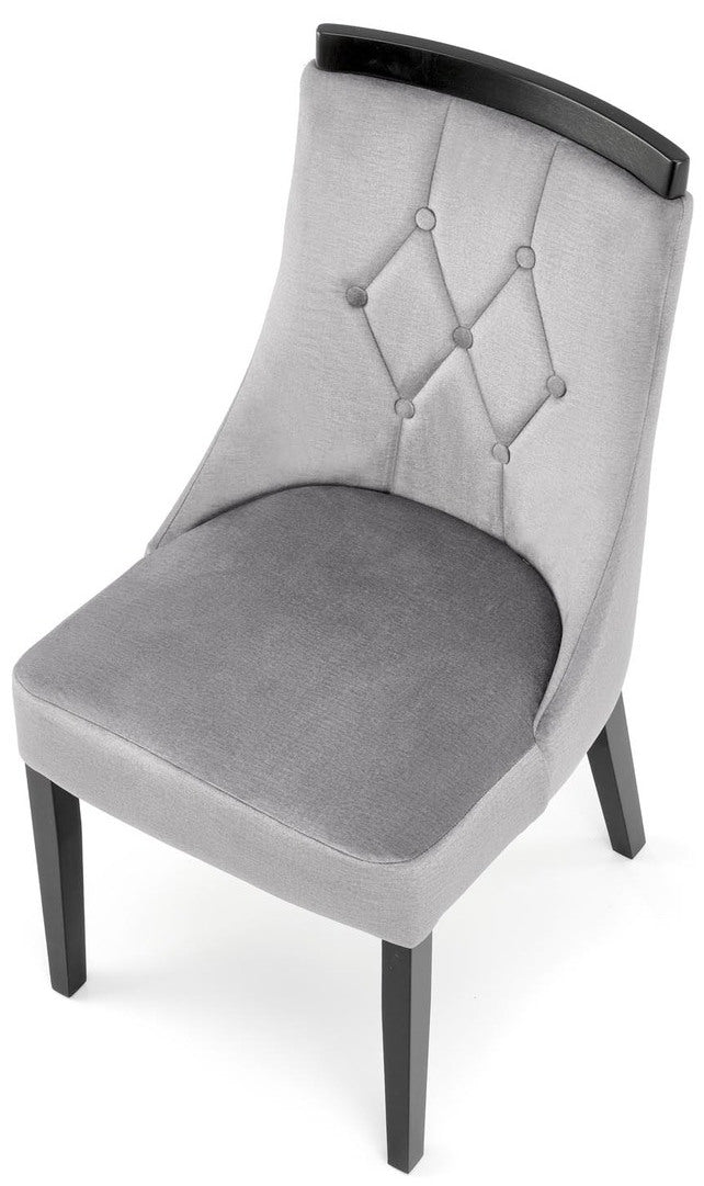 Kitchen Chair Lille | size: Width: 50cm, Height: 94cm, Depth: 61cm | color: Gray | image: 6 | variant: 1002573