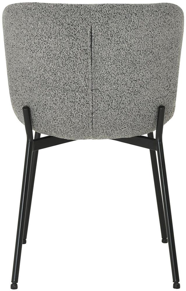 Kitchen Chair Manolo | size: Width: 48cm, Height: 83cm, Depth: 59cm | color: Gray | image: 5 | variant: 1003622