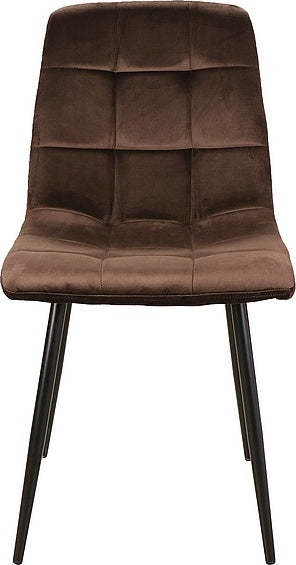 Kitchen Chair Medina | size: Width: 47cm, Height: 87cm, Depth: 41cm | color: Brown | image: 2 | variant: 1003674