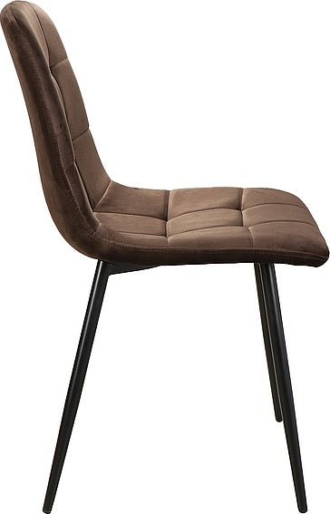 Kitchen Chair Medina | size: Width: 47cm, Height: 87cm, Depth: 41cm | color: Brown | image: 3 | variant: 1003674