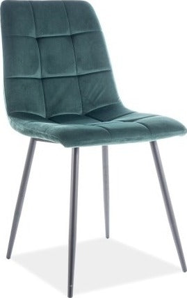 Kitchen Chair Medina | size: Width: 47cm, Height: 87cm, Depth: 41cm | color: Green | image: 1 | variant: 1003668
