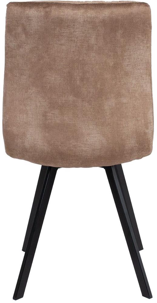 Kitchen Chair Oxted | size: Width: 46cm, Height: 87cm, Depth: 59cm | color: Brown | image: 6 | variant: 1000757