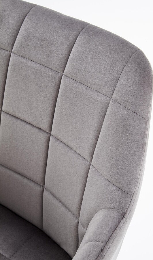 Kitchen Chair Panevezys | size: Width: 58cm, Height: 80cm, Depth: 57cm | color: Gray | image: 4 | variant: 1002229