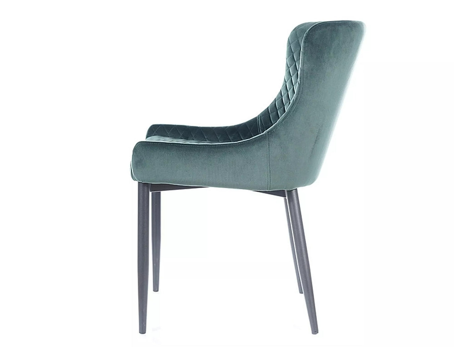 Kitchen Chair Salvador | size: Width: 52cm, Height: 82cm, Depth: 45cm | color: Green | image: 2 | variant: 1003892