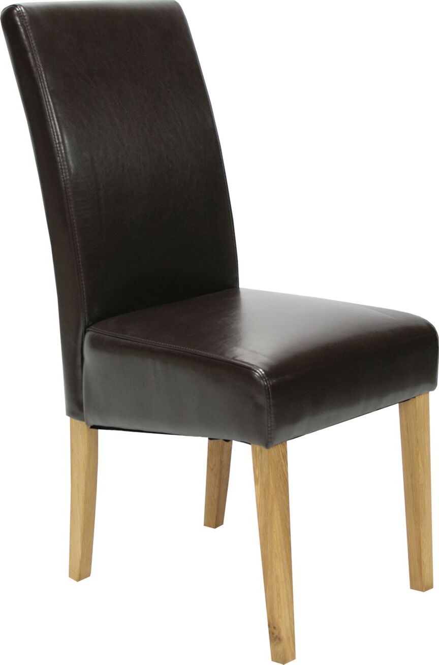 Kitchen Chair Tiffany | size: Width: 45cm, Height: 104cm, Depth: 63cm | color: Brown | image: 1 | variant: 1011486