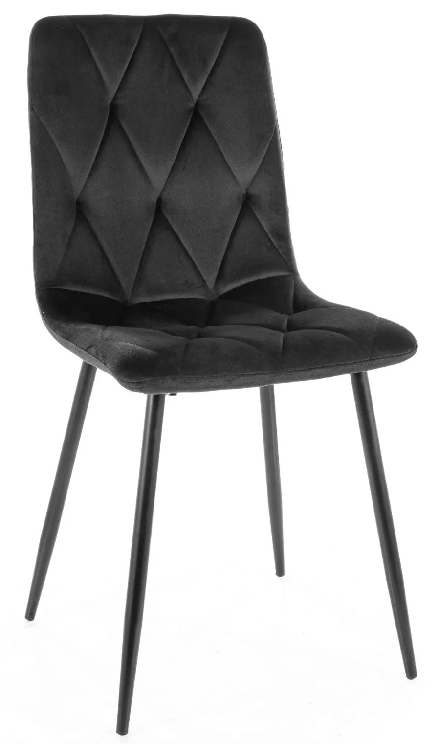 Kitchen Chair Tom | size: Width: 45cm, Height: 91cm, Depth: 39cm | color: Black | image: 0 | variant: 1003950