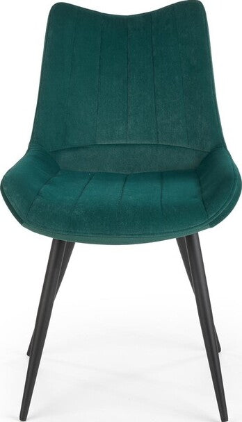 Kitchen Chair Vienna | size: Width: 53cm, Height: 87cm, Depth: 61cm | color: Green | image: 3 | variant: 1002303