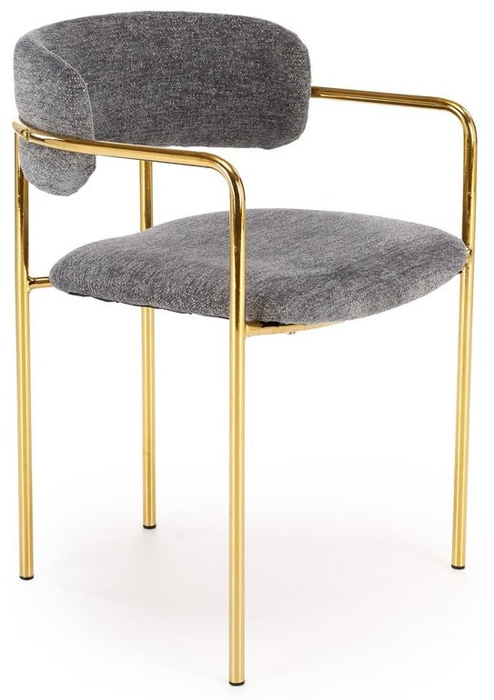 Kitchen Chair West Kuressaare | size: Width: 54cm, Height: 76cm, Depth: 56cm | color: Gray | image: 0 | variant: 1007557