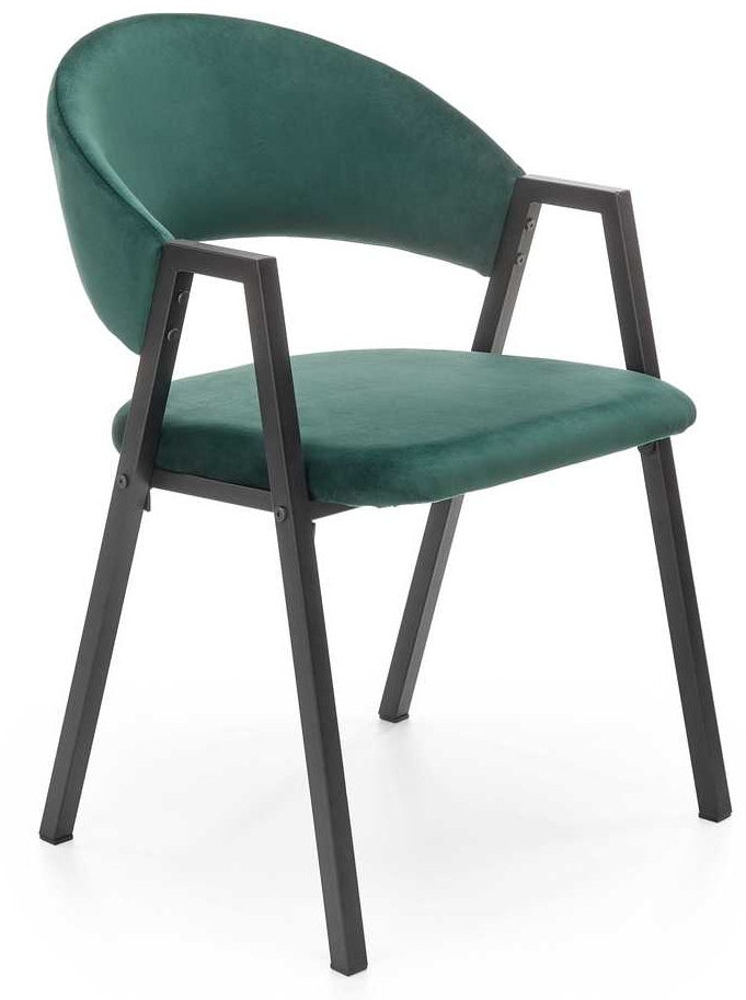 Kitchen Chair West Parnu | size: Width: 54cm, Height: 82cm, Depth: 58cm | color: Green | image: 0 | variant: 1007552