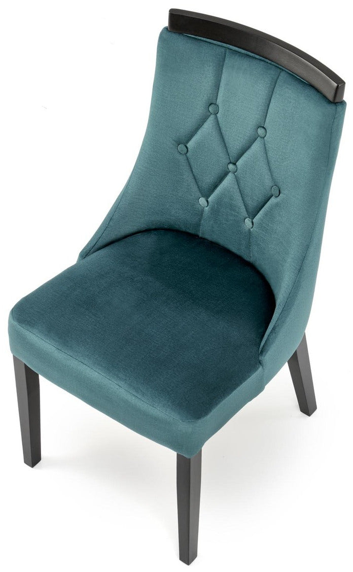 Kitchen Chair West Thun | size: Width: 50cm, Height: 94cm, Depth: 61cm | color: Green | image: 6 | variant: 1007465