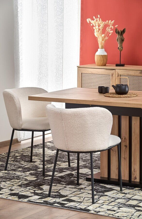 Kitchen Chair West Woodbridge | size: Width: 57cm, Height: 75cm, Depth: 59cm | color: White | image: 1 | variant: 1007329