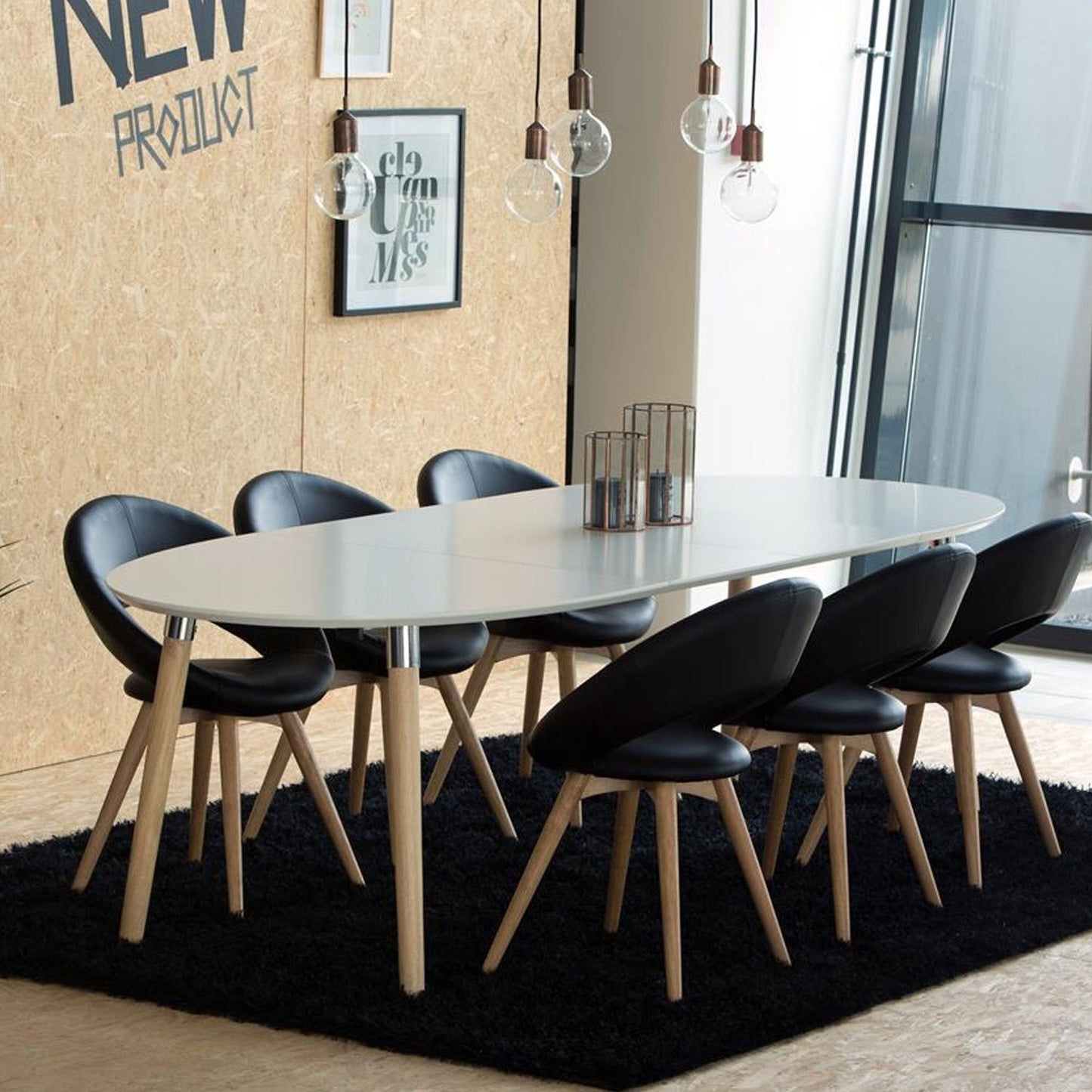 Kitchen Table Belina | size: Length: 100cm, Width: 270cm, Height: 74cm | color: White | image: 1 | variant: 1017876