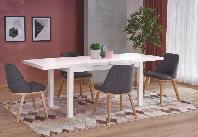 Kitchen Table Brisbane | size: Length: 80cm, Width: 220cm, Height: 76cm | color: White | image: 3 | variant: 1006819