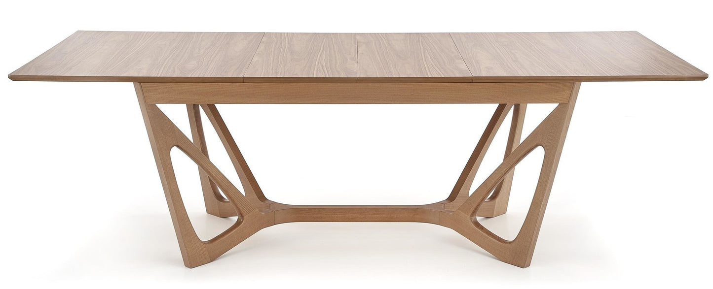 Kitchen Table Calgary | size: Length: 100cm, Width: 240cm, Height: 77cm | color: Walnut | image: 6 | variant: 1003187
